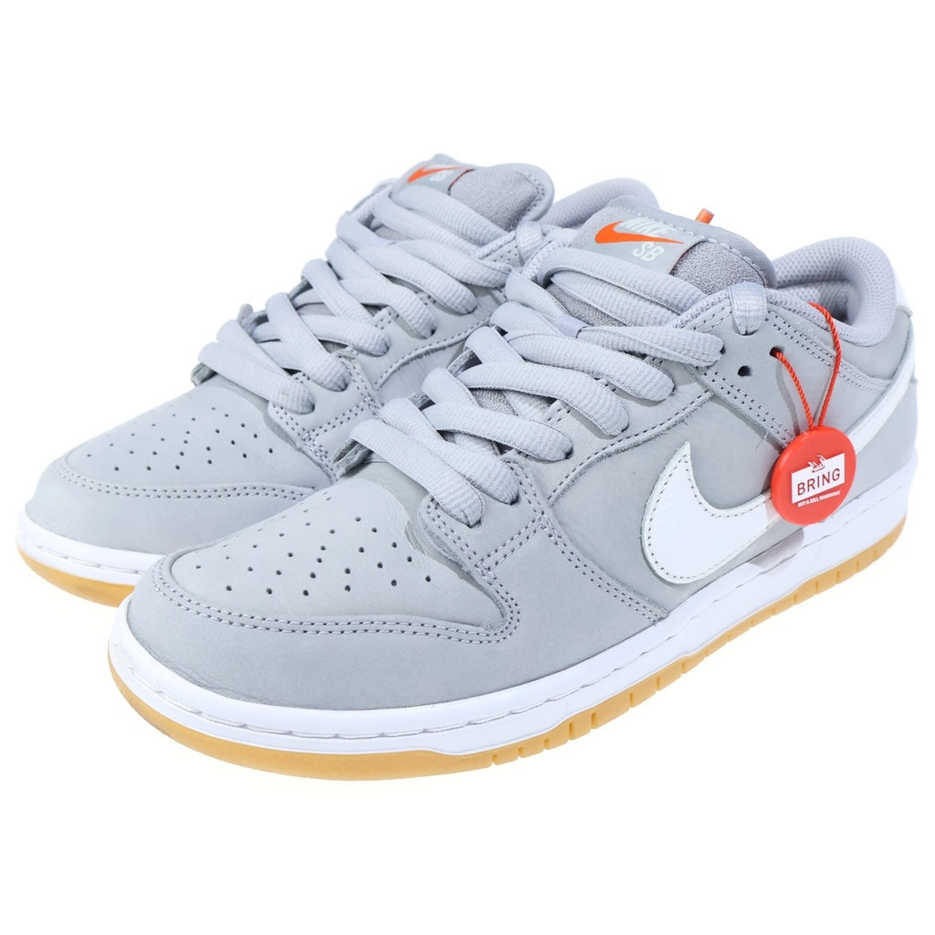 NIKE SB(ナイキエスビー) DUNK LOW ORANGE LABEL DV5464-001 ダンク ロー オレンジレーベル ローカットスニーカー グレー US8.5/26.5cm