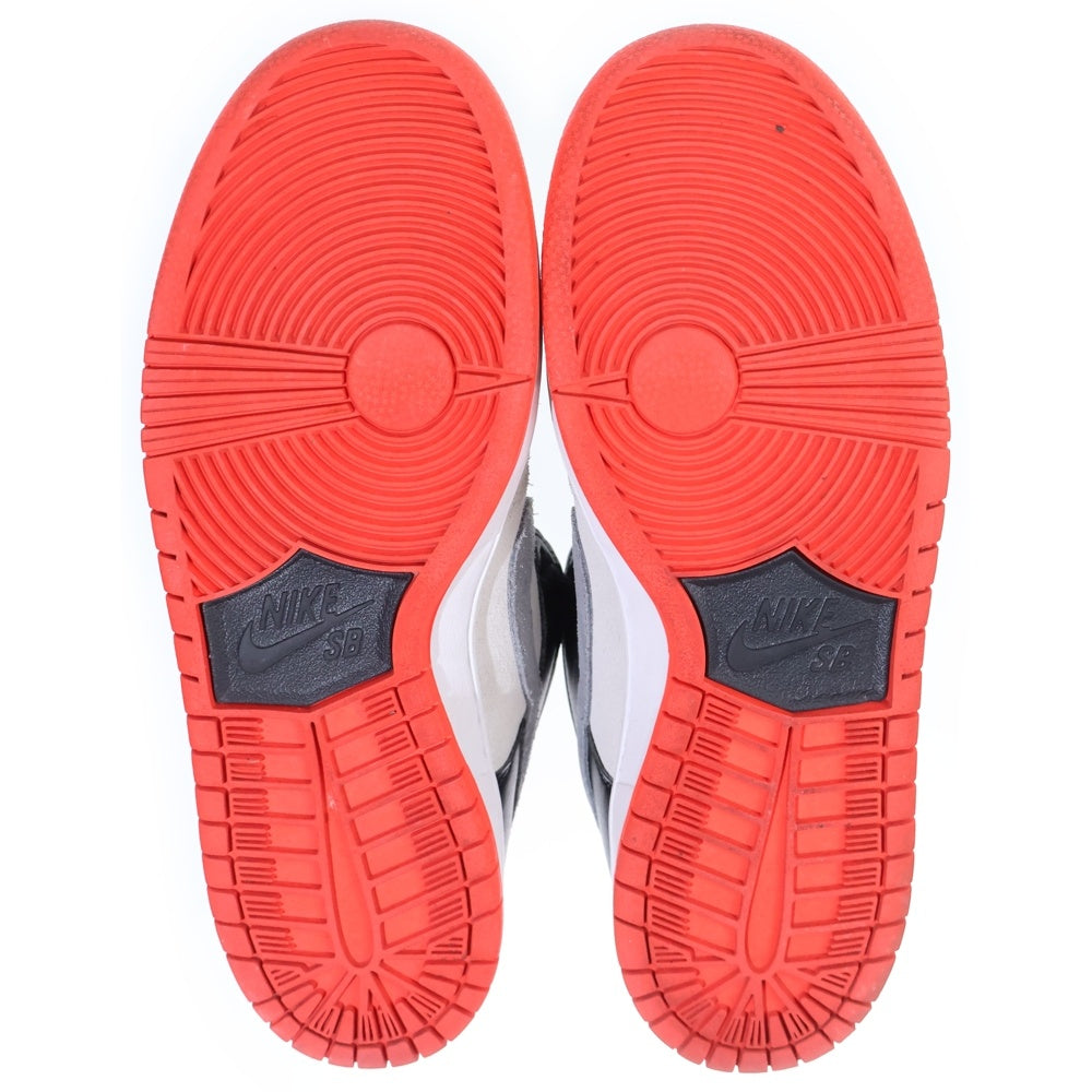 NIKE SB(ナイキエスビー) DUNK LOW PRO ISO INFRARED CD2563-004 ダンク プロ インフラレッド ローカットスニーカー グレー/レッド US8.5/26.5cm