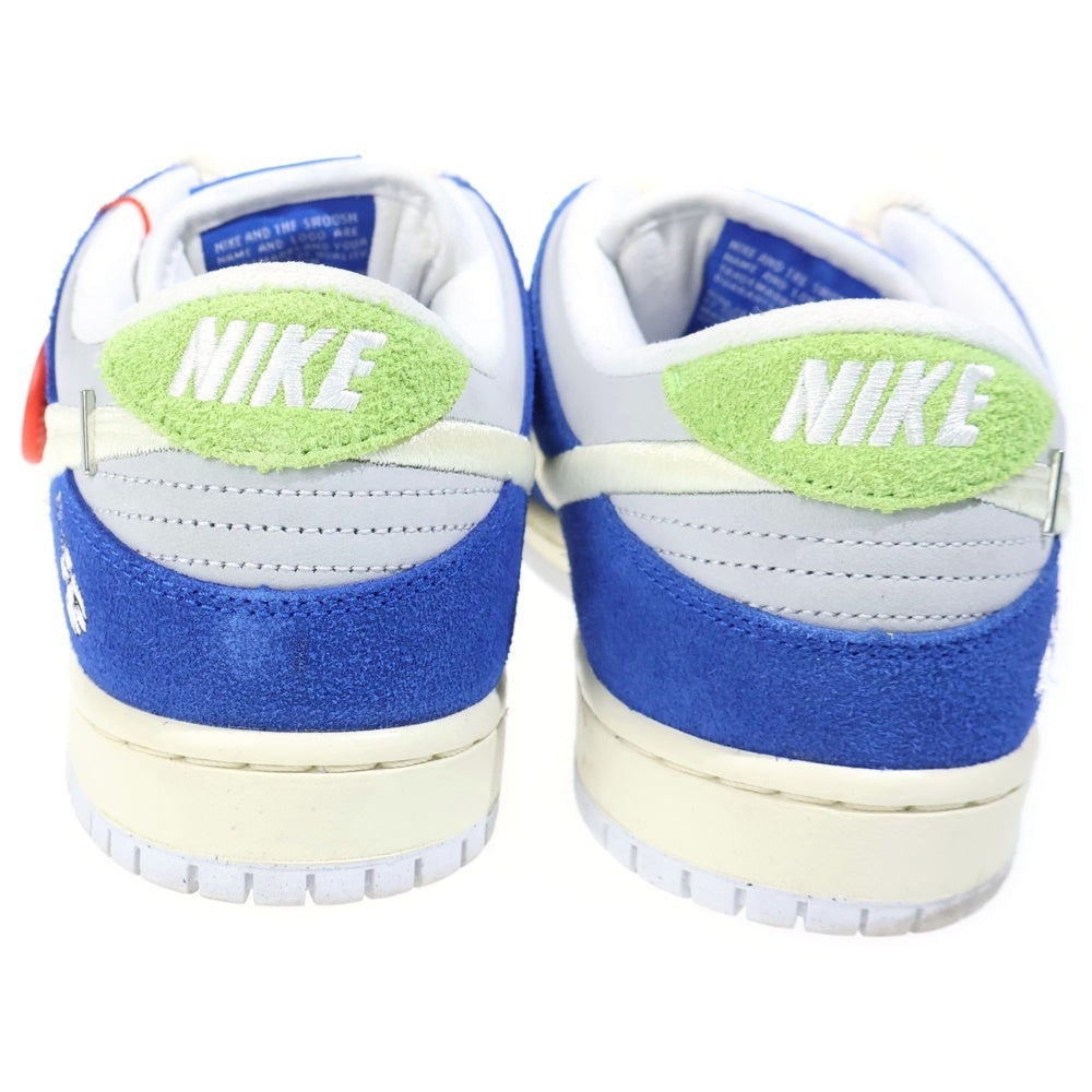 NIKE SB(ナイキエスビー) FLY STREETWEAR DUNK LOW GARDENIA DQ5130-400 フライストリートウェア ダンク ガーデニア ローカットスニーカー ブルー/ホワイト US8.5/26.5cm