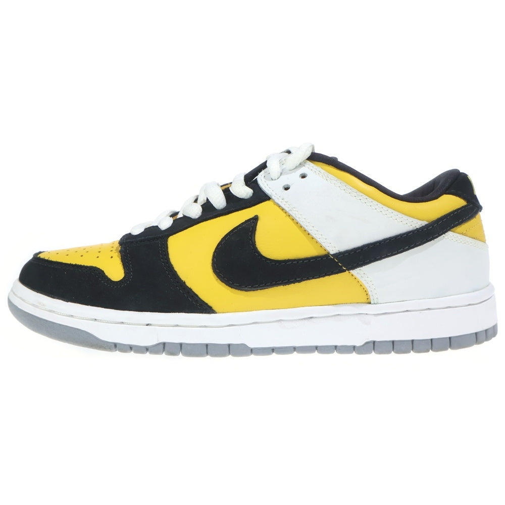 NIKE SB(ナイキエスビー) 【2006年製】DUNK LOW PRO VARSITY MAIZE 304292-701 ダンク プロ バーシティメイズ ローカットスニーカー イエロー/ブラック/ホワイト US8.5/26.5cm