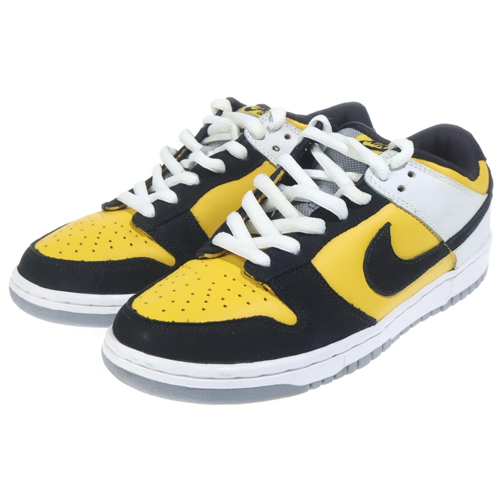 NIKE SB(ナイキエスビー) 【2006年製】DUNK LOW PRO VARSITY MAIZE 304292-701 ダンク プロ バーシティメイズ ローカットスニーカー イエロー/ブラック/ホワイト US8.5/26.5cm