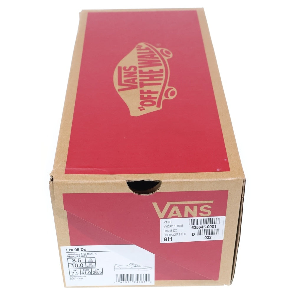 VANS(ヴァンズ) ×LIBERAIDERS ERA 95 DX VN0A2RR1815 リベレイダース エラ95 ローカットスニーカー ライトブルー/キナリ US8.5/26.5cm