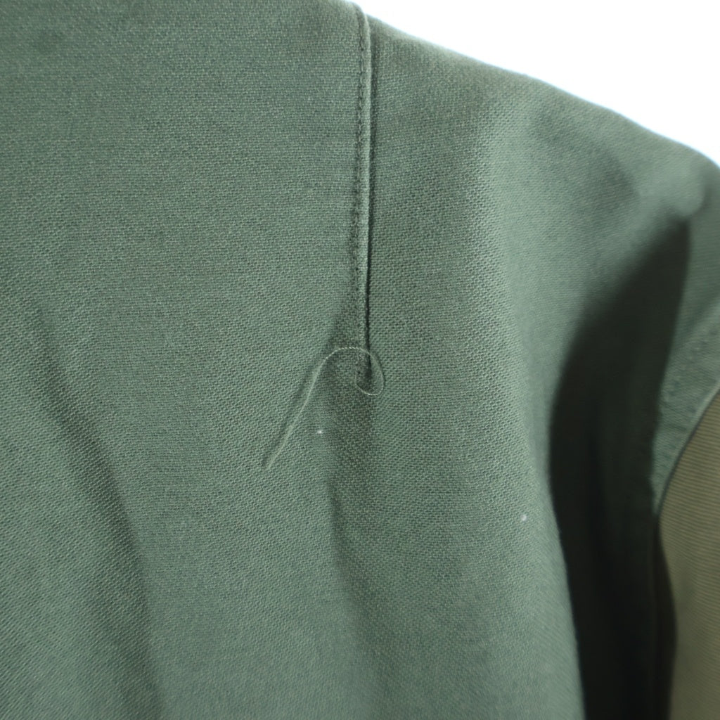 Engineered Garments(エンジニアド ガーメンツ) ×Beams Plus Camp Jacket ビームスプラス別注 マルチポケット クレイジーパターン シャツジャケット ミリタリー 長袖シャツ カーキ