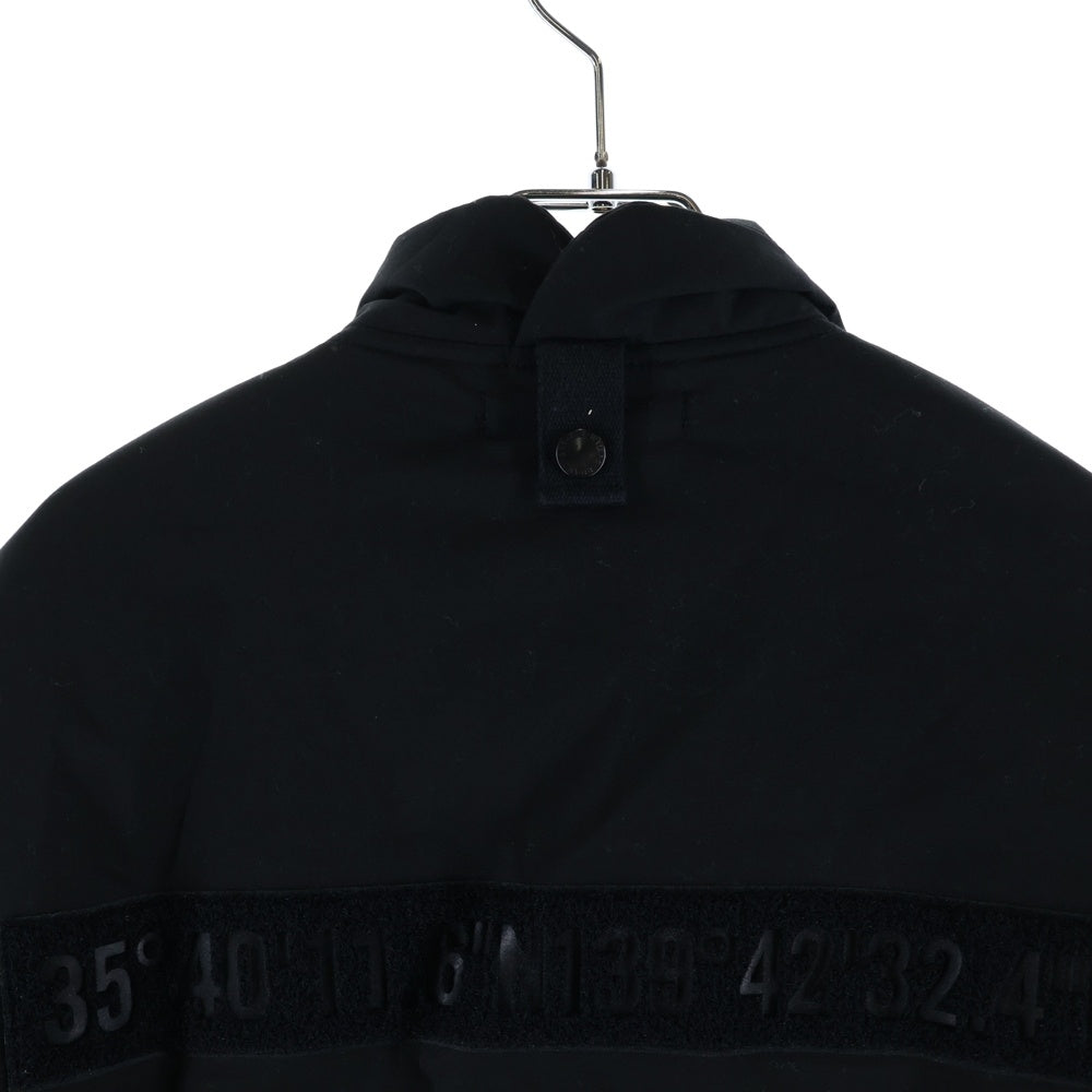 WTAPS(ダブルタップス) 19AW MC/JACKET.COPO.TAFFETA コットン ポリエステル タフタ ミリタリー 中綿 ジャケット ブラック 192WVDT-JKM04