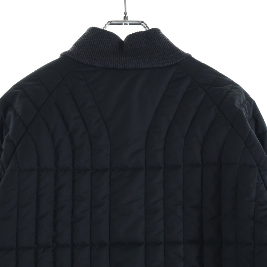 NEIGHBORHOOD(ネイバーフッド) 19AW DESIGN QUILT E-JKT デザインキルティング ポリエステル ジャケット ブルゾン ブラック 192PPNH-JKM05
