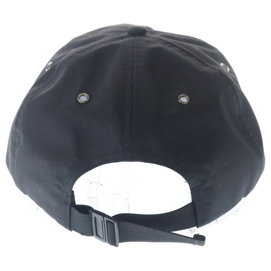 SUPREME(シュプリーム) 24SS ×THE NORTH FACE Split 6-Panel ノースフェイス スプリット 6パネル ロゴ刺繍 ベースボールキャップ 帽子 ブラック NN52402I