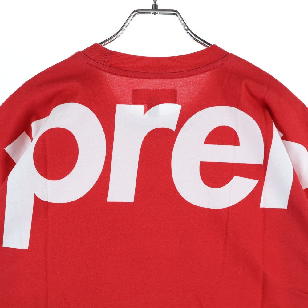 SUPREME(シュプリーム) 23AW Split S/S Top スプリット クルーネック 半袖Tシャツカットソー レッド/グリーン