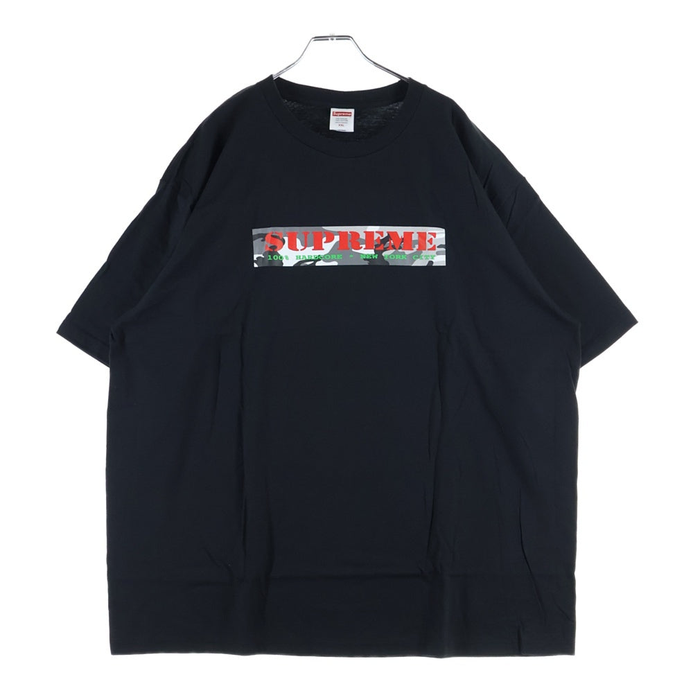 SUPREME(シュプリーム) 25SS Hardcore Tee ハードコア クルーネック 半袖Tシャツカットソー ブラック