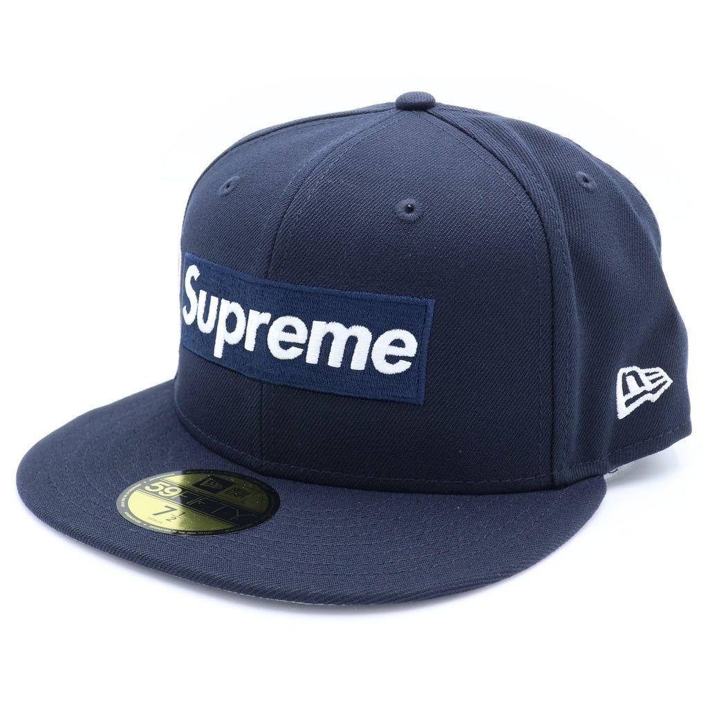 SUPREME(シュプリーム) 25AW ×New Era Breast Cancer Awareness Box Logo Cap ニューエラ ブレストキャンサーアウェアネス ボックス ロゴ ベースボールキャップ 帽子 ネイビー