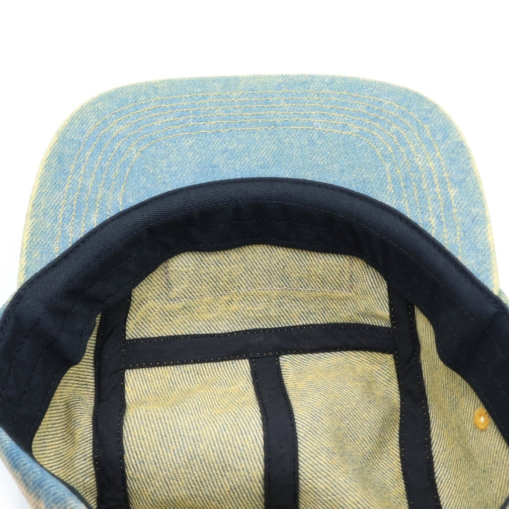 SUPREME(シュプリーム) 25AW Denim Camp Cap ボックスロゴ デニム キャンプキャップ 帽子 インディゴ