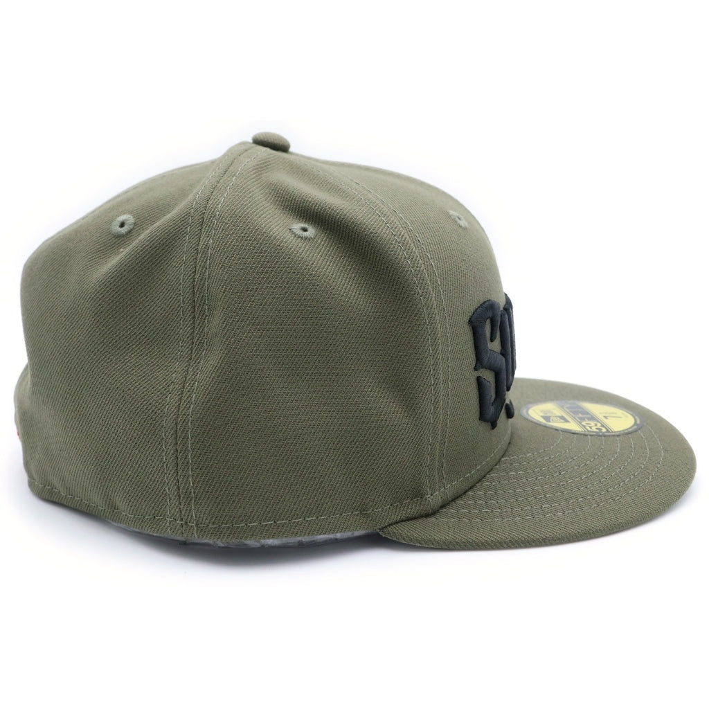 SUPREME(シュプリーム) 24AW ×New Era Mister Cartoon Cap ニューエラ ミスター カートゥーン ベースボールキャップ 帽子 カーキ