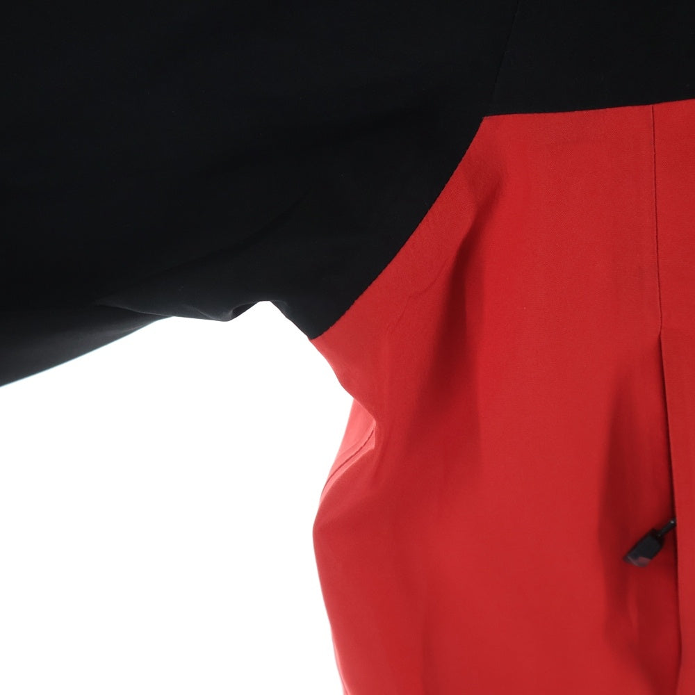 THE NORTH FACE(ザノースフェイス) FL DRIZZLE JACKET_FL ドリズル ジップアップ ナイロン ジャケット レッド/ブラック NP12114