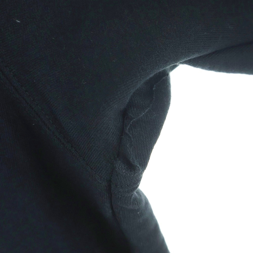 SUPREME(シュプリーム) 23AW Satin Applique Hooded Sweatshirt サテン アップリケ フーデッドスウェットシャツ パーカー ブラック