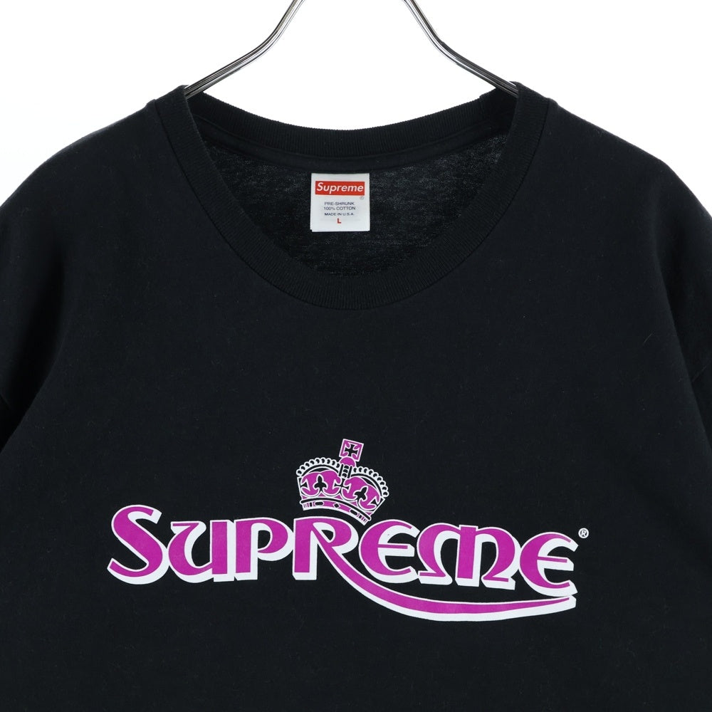 SUPREME(シュプリーム) 23SS Crown Tee クラウン 半袖Tシャツカットソー ブラック