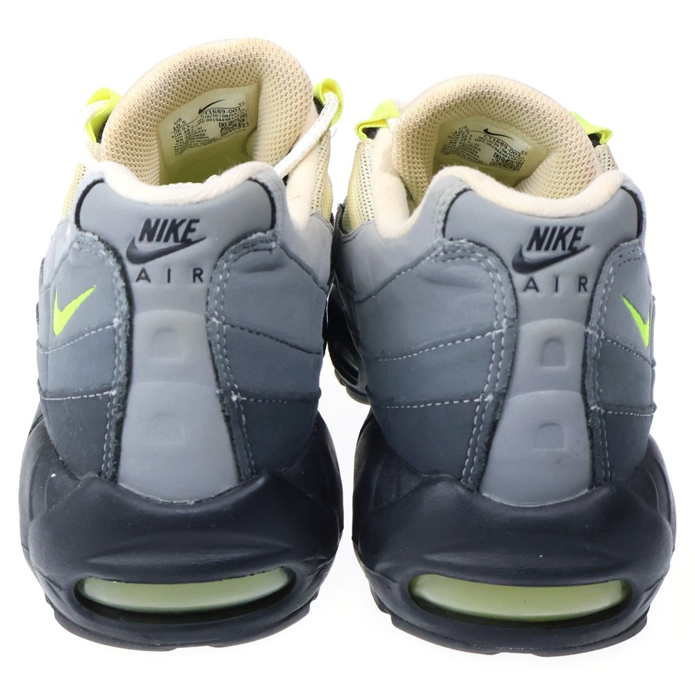NIKE(ナイキ) AIR MAX 95 OG Neon Yellow エアマックス ネオンイエロー ローカットスニーカー グレー/イエロー US10.5/28.5cm CT1689-001