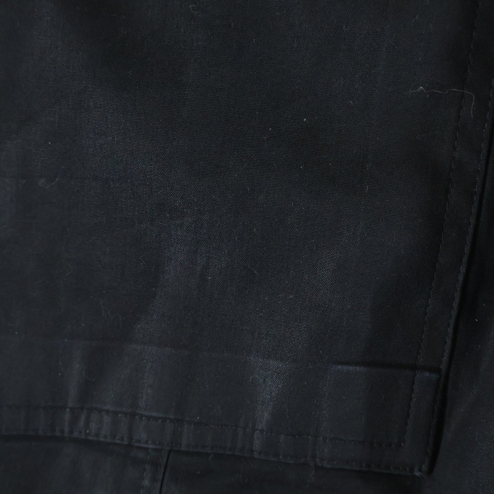 Rick Owens(リックオウエンス) 21SS PHLEGETHON フレゲトン期 ドローストリング クロップド サルエルパンツ ブラック RU21S6381-TE