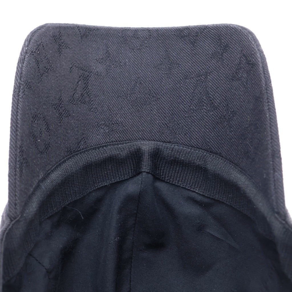 LOUIS VUITTON(ルイヴィトン) モノグラム エッセンシャル ベースボールキャップ 帽子 ブラック M76585 NX0261