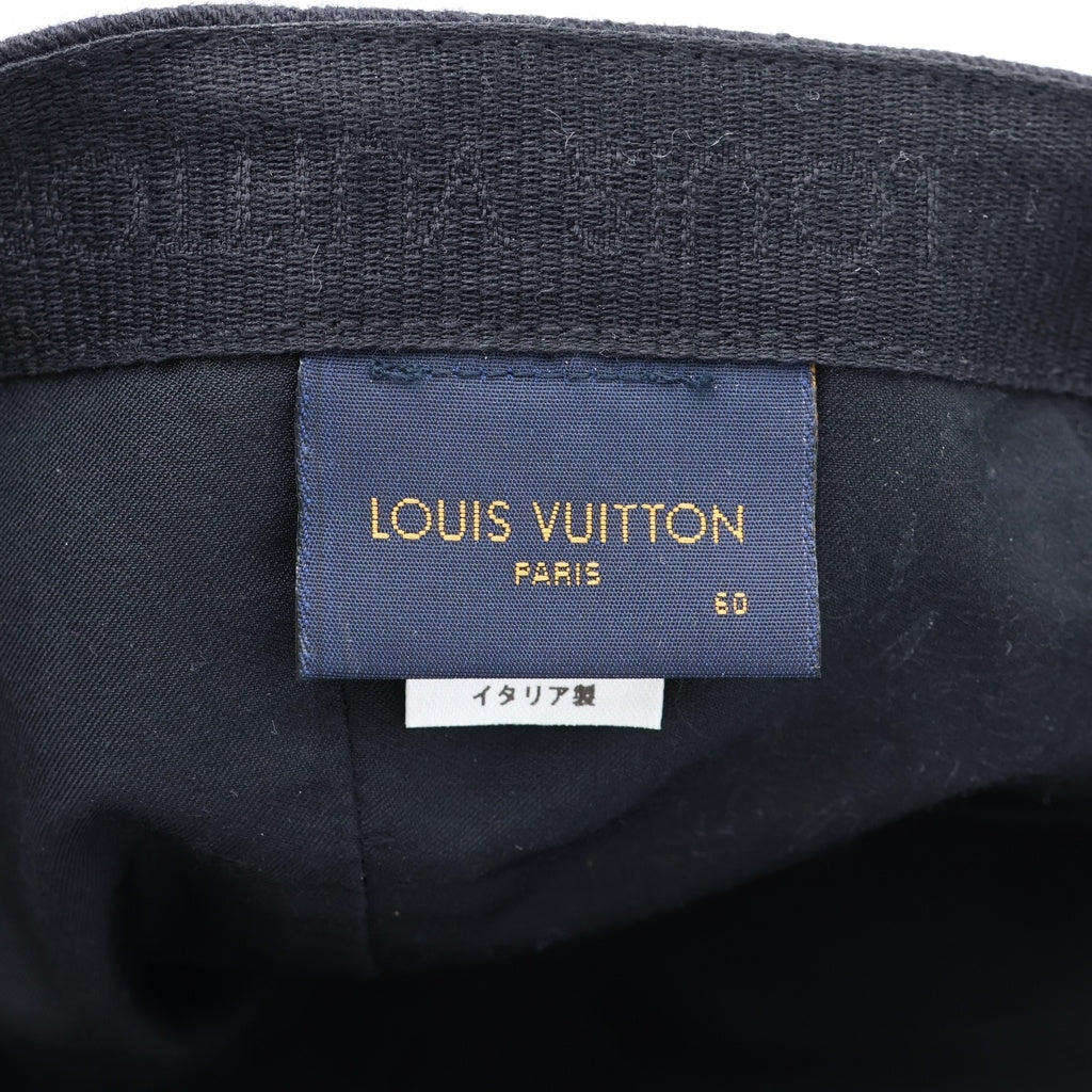LOUIS VUITTON(ルイヴィトン) モノグラム エッセンシャル ベースボールキャップ 帽子 ブラック M76585 NX0261