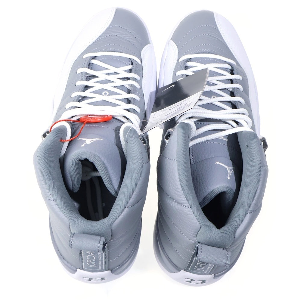 NIKE(ナイキ) AIR JORDAN 12 RETRO STEALTH エアジョーダン12 ステルス ハイカットスニーカー グレー US10.5/28.5cm CT8013-015