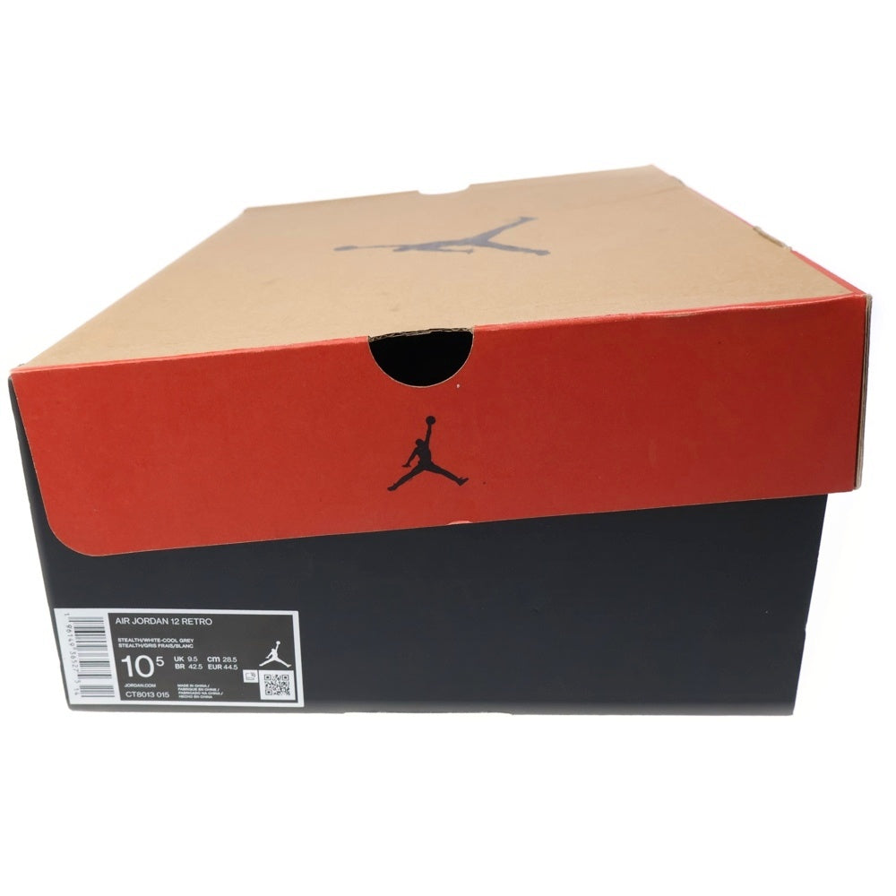 NIKE(ナイキ) AIR JORDAN 12 RETRO STEALTH エアジョーダン12 ステルス ハイカットスニーカー グレー US10.5/28.5cm CT8013-015