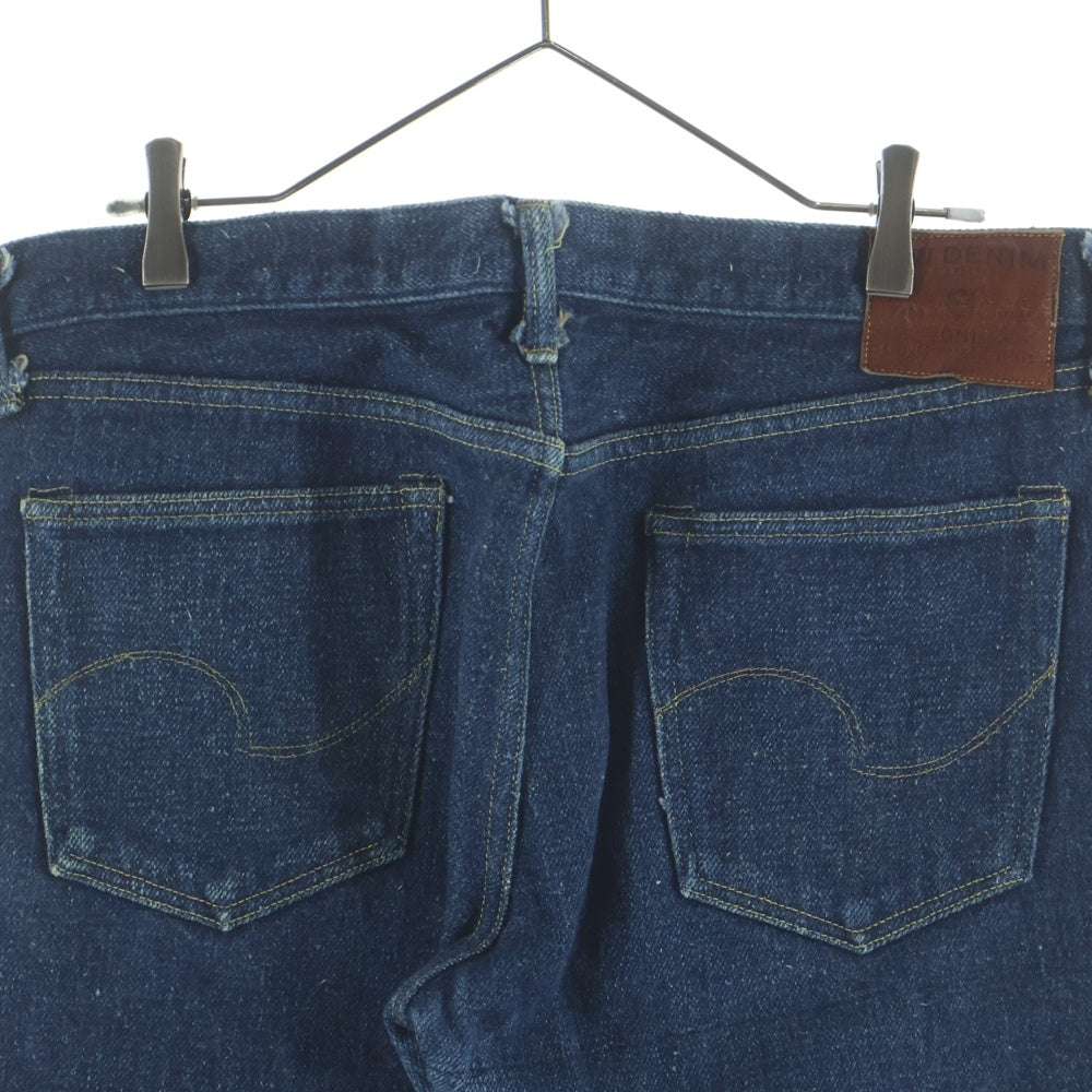 NO BRAND(ノーブランド) ONI DENIM(鬼デニム)セミタイトストレート 20oz 鬼秘 オニシークレット デニムパンツ インディゴ ONI-546ZR
