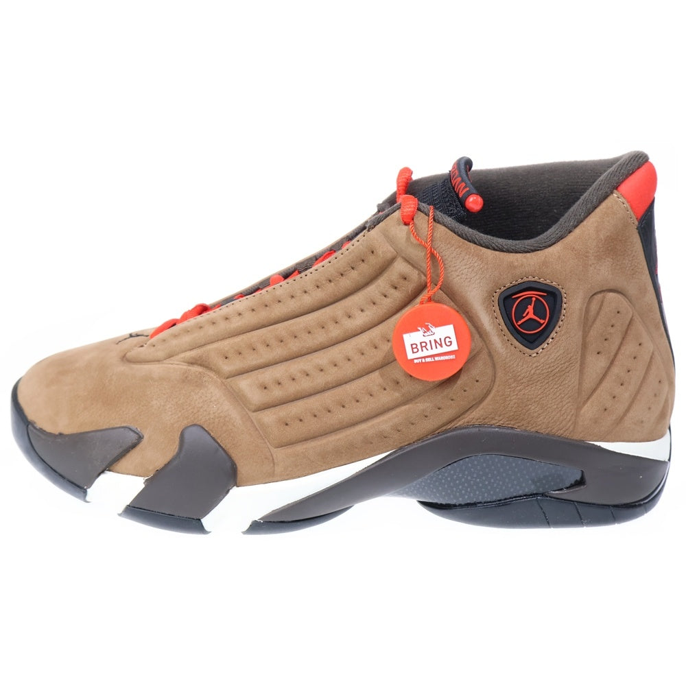 NIKE(ナイキ) AIR JORDAN 14 Winterized エアジョーダン14 ウィンターライズド レースアップミッドカットスニーカー ブラウン US10.5/28.5cm DO9406-200