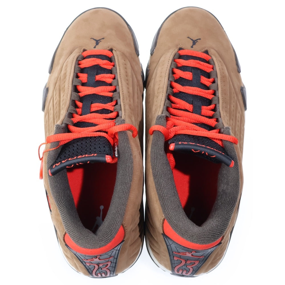 NIKE(ナイキ) AIR JORDAN 14 Winterized エアジョーダン14 ウィンターライズド レースアップミッドカットスニーカー ブラウン US10.5/28.5cm DO9406-200