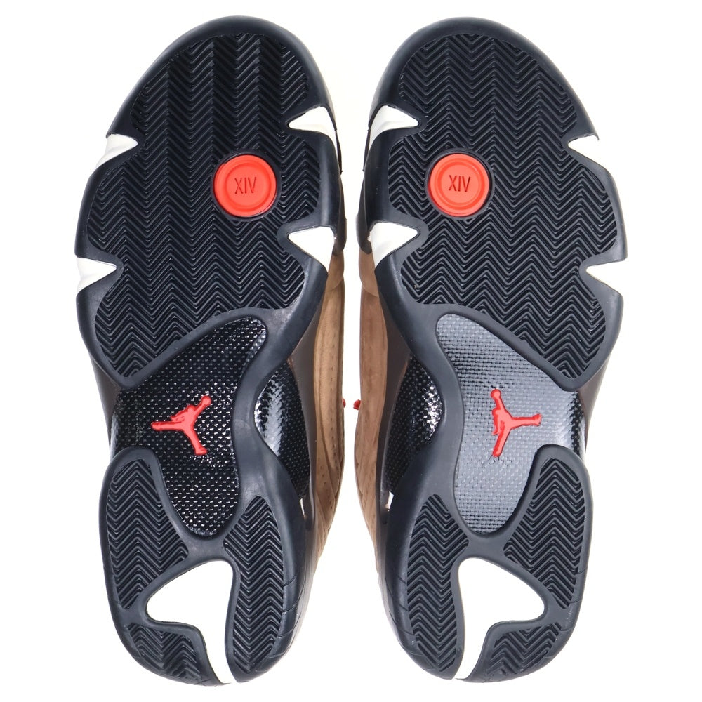 NIKE(ナイキ) AIR JORDAN 14 Winterized エアジョーダン14 ウィンターライズド レースアップミッドカットスニーカー ブラウン US10.5/28.5cm DO9406-200