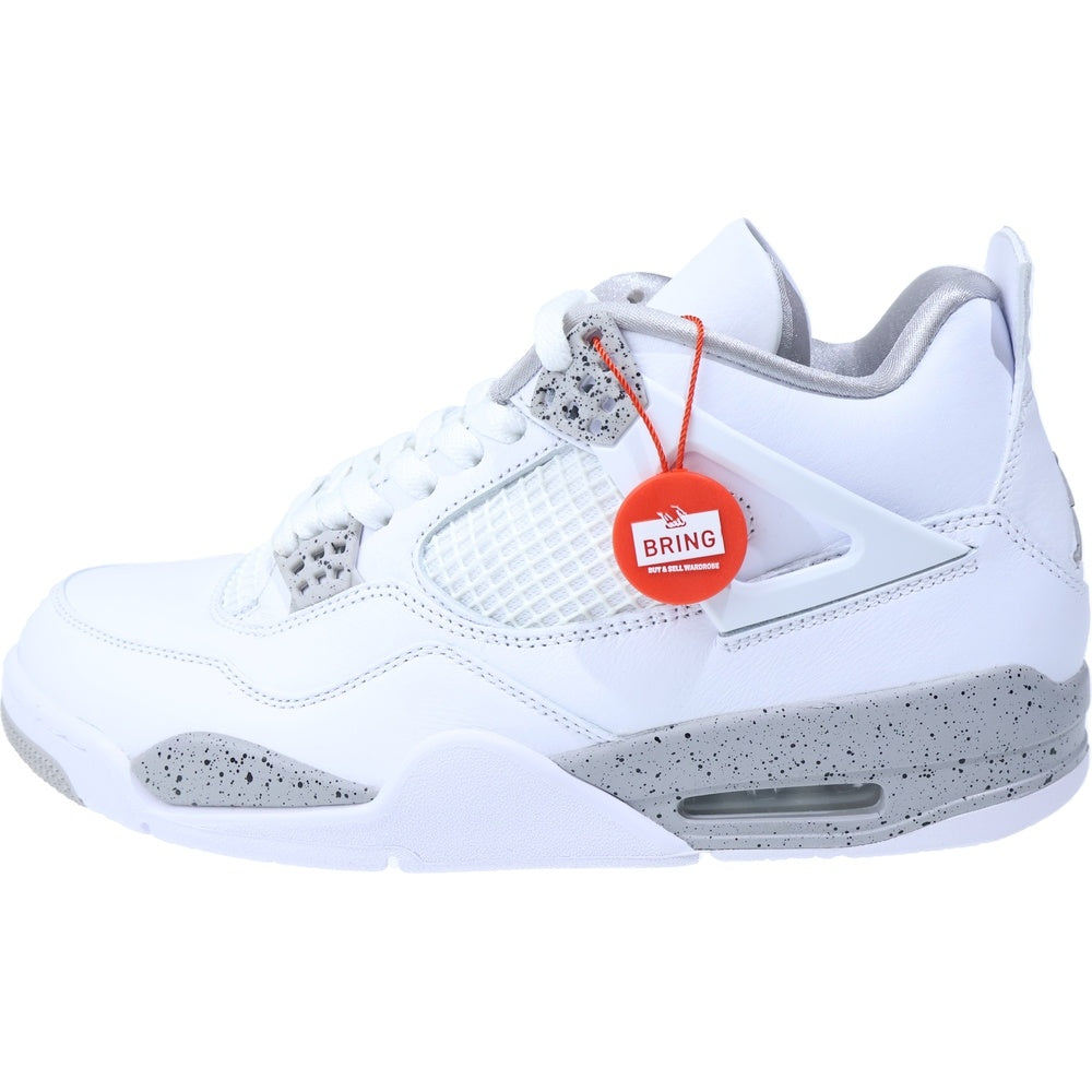 NIKE(ナイキ) AIR JORDAN 4 RETRO エアジョーダン 4 レトロ ハイカットスニーカー ホワイト US10.5/28.5cm CT8527-100