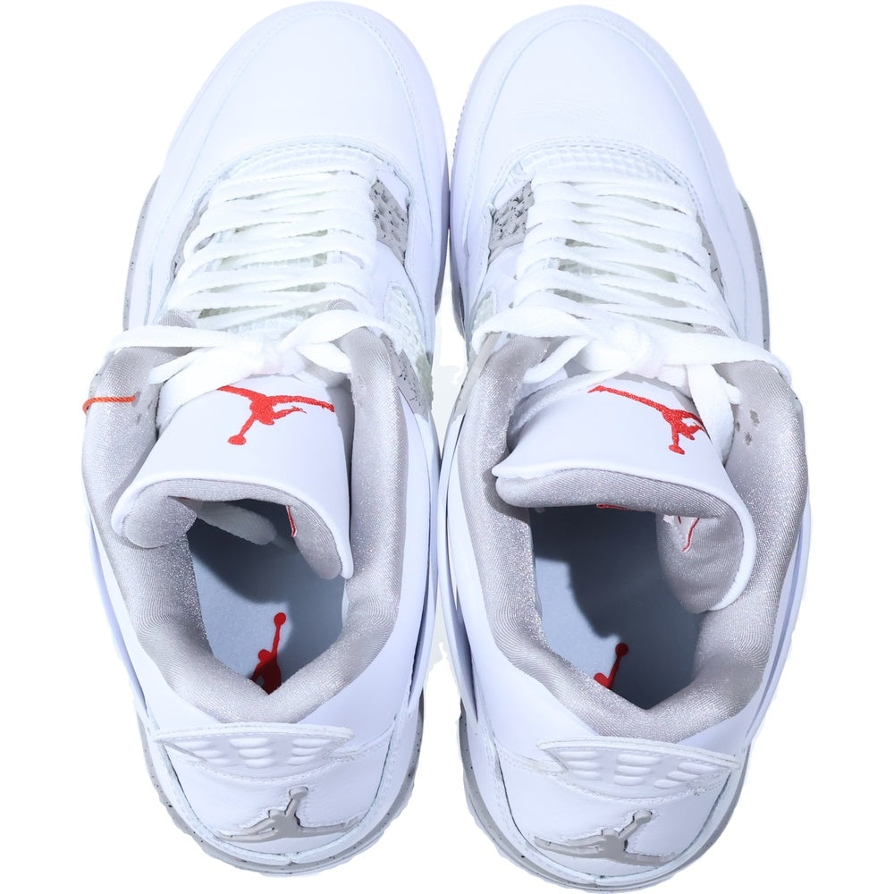 NIKE(ナイキ) AIR JORDAN 4 RETRO エアジョーダン 4 レトロ ハイカットスニーカー ホワイト US10.5/28.5cm CT8527-100
