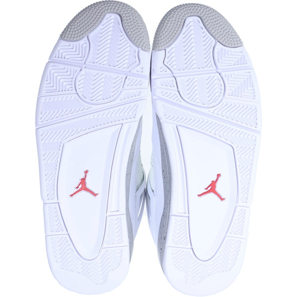NIKE(ナイキ) AIR JORDAN 4 RETRO エアジョーダン 4 レトロ ハイカットスニーカー ホワイト US10.5/28.5cm CT8527-100