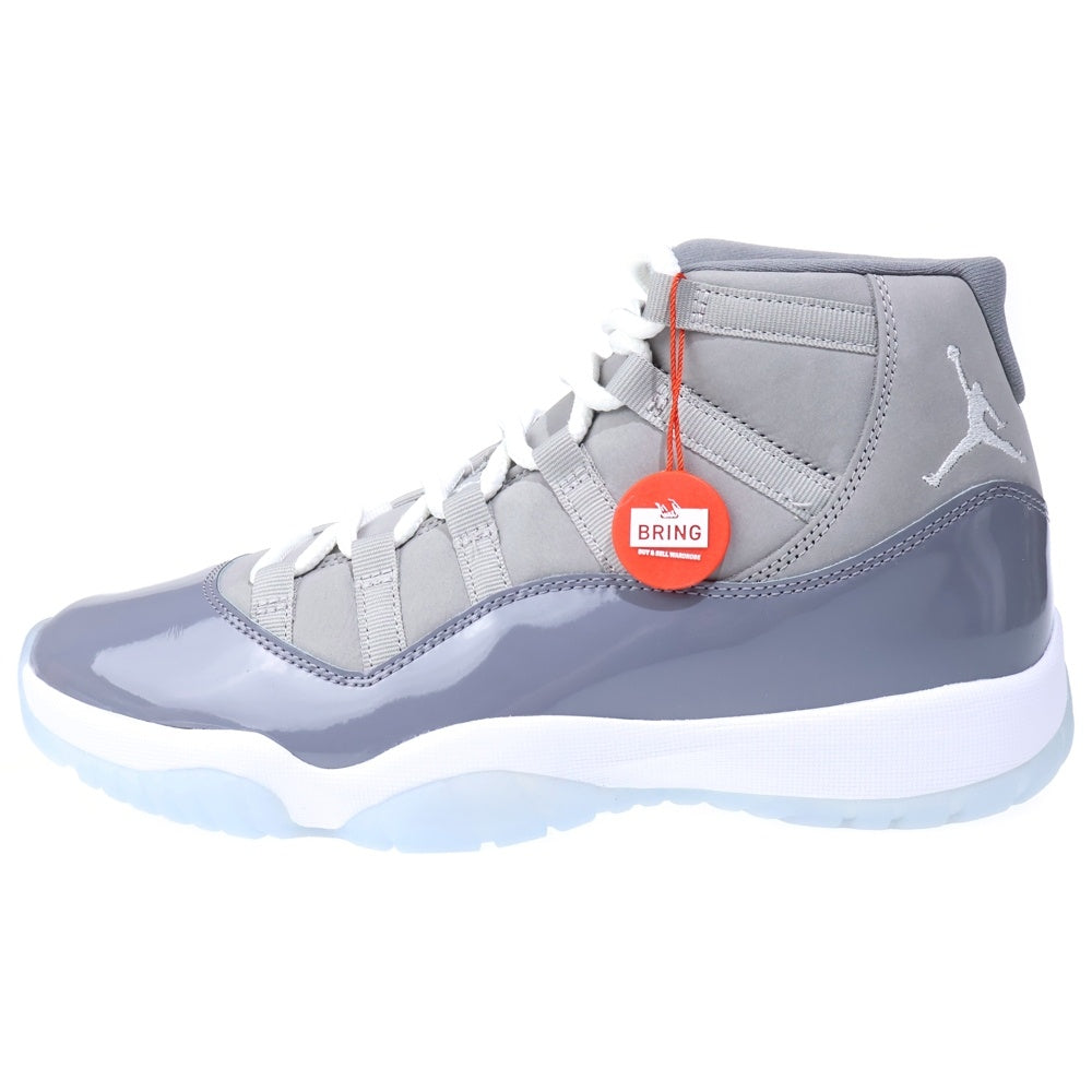 NIKE(ナイキ) AIR JORDAN 11 RETRO COOL GREY エアジョーダン11 レトロ クールグレー ハイカットスニーカー グレー US10.5/28.5cm CT8012‐005