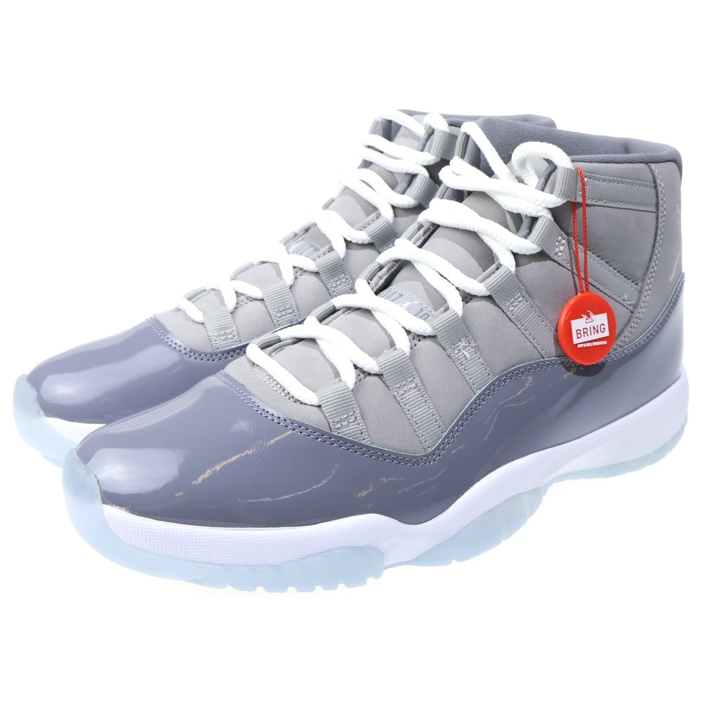 NIKE(ナイキ) AIR JORDAN 11 RETRO COOL GREY エアジョーダン11 レトロ クールグレー ハイカットスニーカー グレー US10.5/28.5cm CT8012‐005
