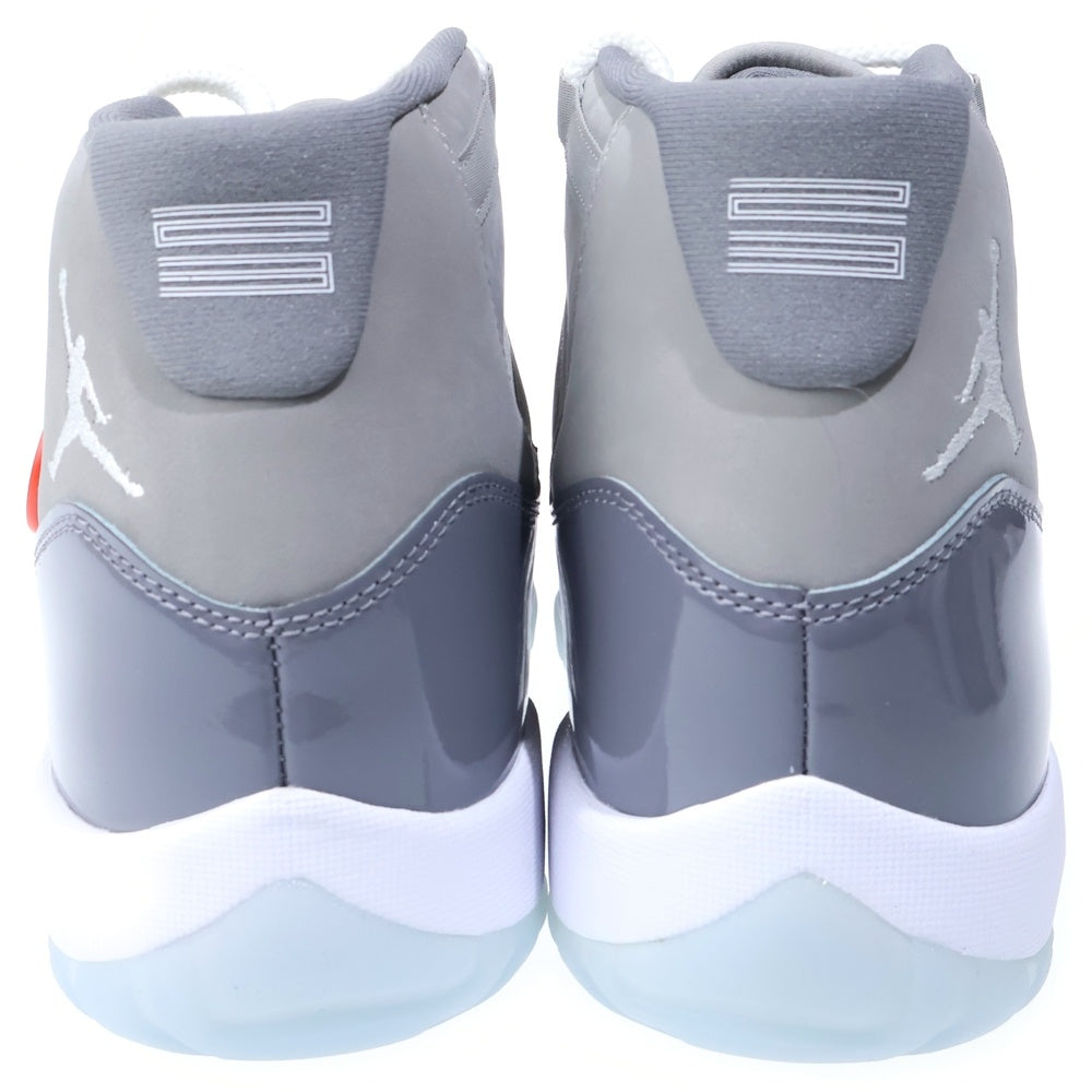 NIKE(ナイキ) AIR JORDAN 11 RETRO COOL GREY エアジョーダン11 レトロ クールグレー ハイカットスニーカー グレー US10.5/28.5cm CT8012‐005