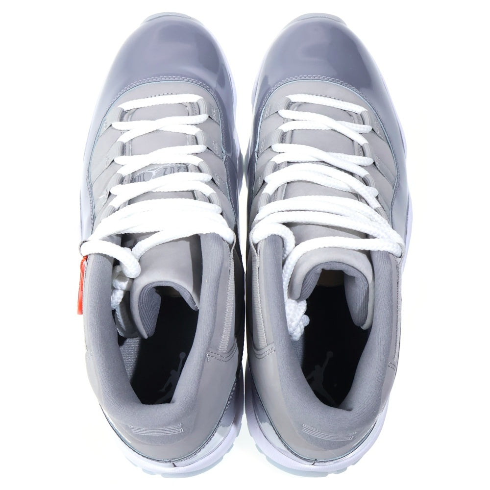 NIKE(ナイキ) AIR JORDAN 11 RETRO COOL GREY エアジョーダン11 レトロ クールグレー ハイカットスニーカー グレー US10.5/28.5cm CT8012‐005