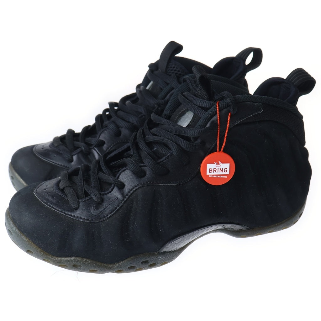 NIKE(ナイキ) AIR Foamposite One Black Suede エアフォーム ワン ブラックスウェード ローカットスニーカー ブラック US10/28cm 575420-006