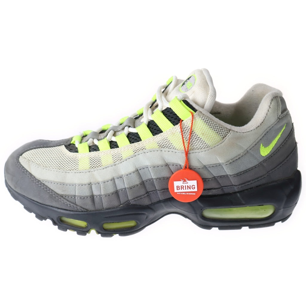 NIKE(ナイキ) AIR MAX 95 OG Yellow Gradation エアマックス95 イエローグラデ ローカットスニーカー グレー/イエロー US10/28cm 554970-071