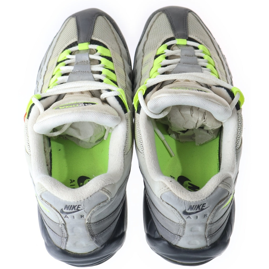 NIKE(ナイキ) AIR MAX 95 OG Yellow Gradation エアマックス95 イエローグラデ ローカットスニーカー グレー/イエロー US10/28cm 554970-071