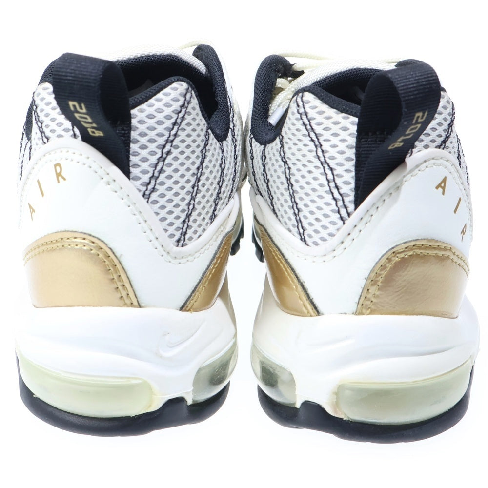 NIKE(ナイキ) AIR MAX 98 UK エアマックス ローカットスニーカー シューズ ホワイト/ゴールド US10/28cm AJ6302-100