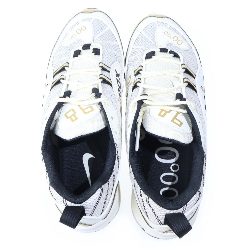 NIKE(ナイキ) AIR MAX 98 UK エアマックス ローカットスニーカー シューズ ホワイト/ゴールド US10/28cm AJ6302-100