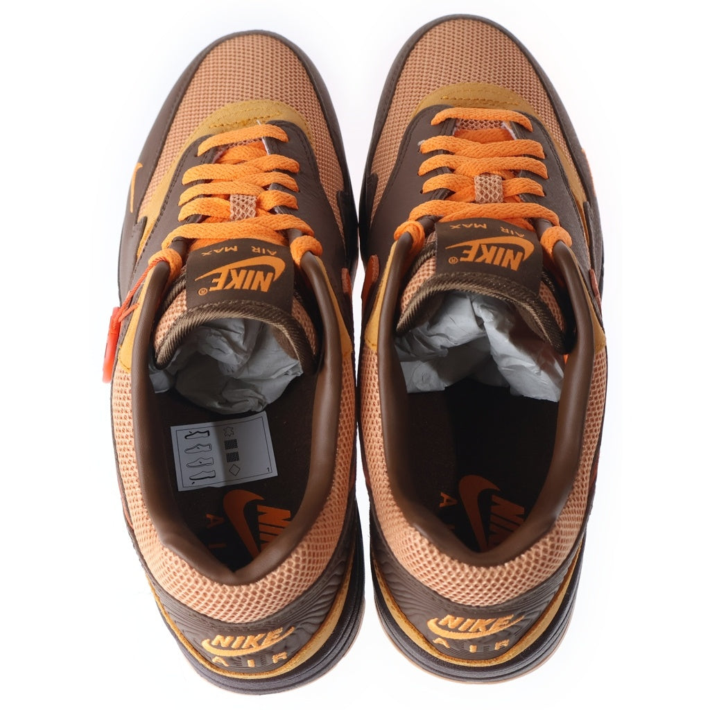 NIKE(ナイキ) AIR MAX 1 King's Day エア マックス 1 キングスデイ ローカットスニーカー シューズ ブラウン/オレンジ US10/28cm HF7346-200