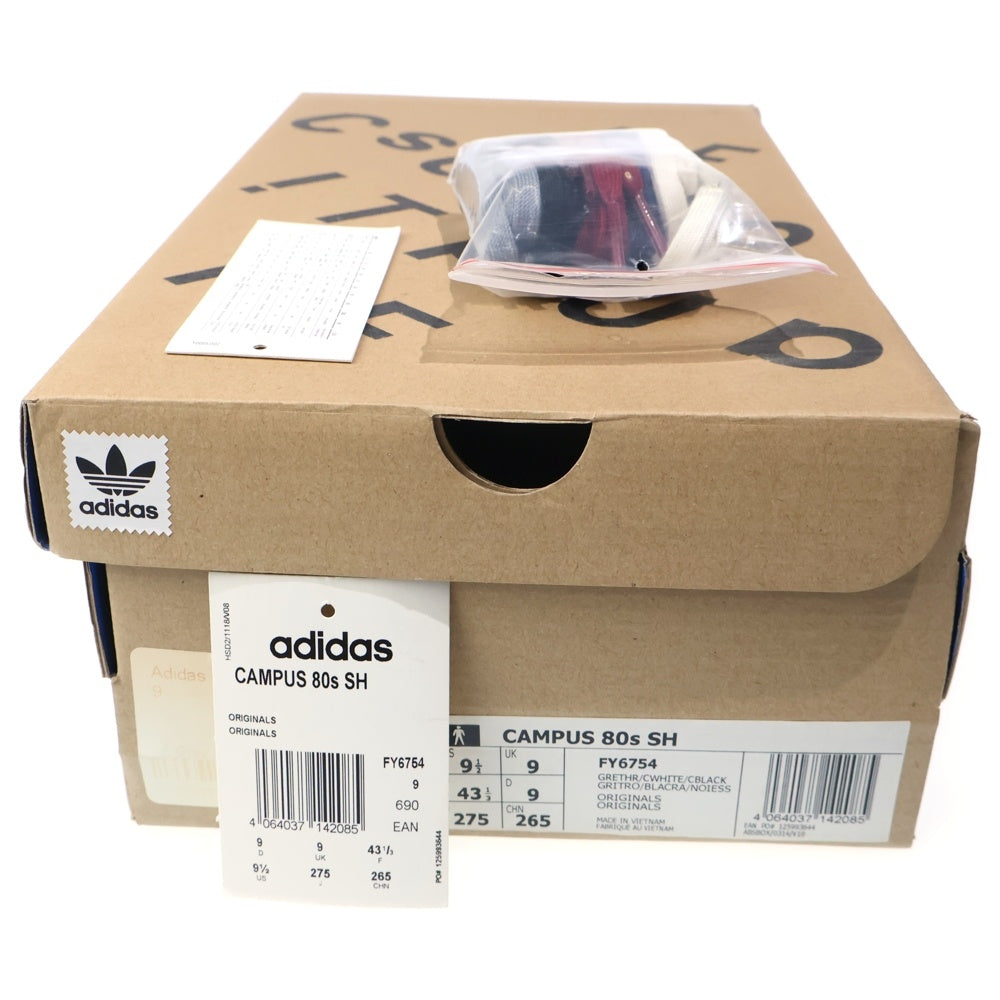 adidas(アディダス) Campus 80s SH RECOUTURE CONSORTIUM キャンパス 80s SH リクチュール コンソーシアム マルチ ローカットスニーカー シューズ US9.5/27.5cm FY6754