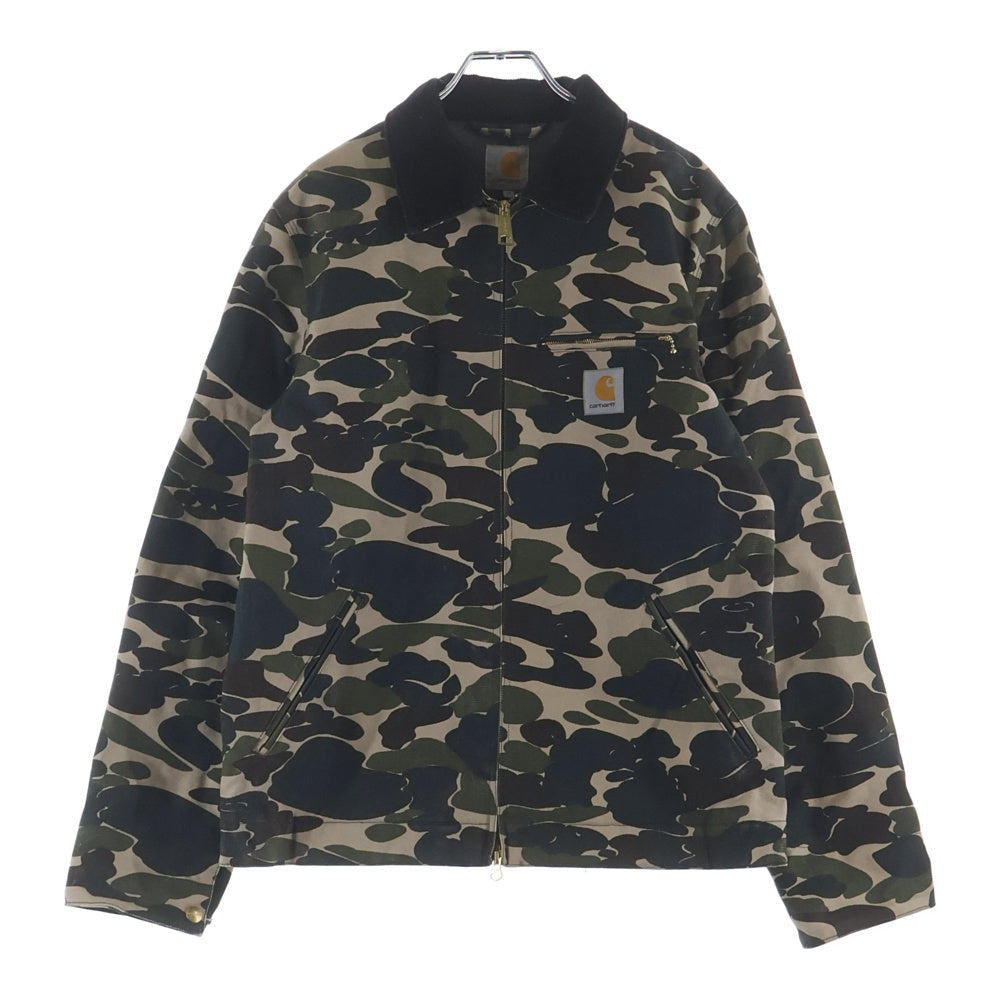 Carhartt WIP(カーハート ダブリューアイピー) デザートカモ デトロイトジャケット ブランケット付き カーキ