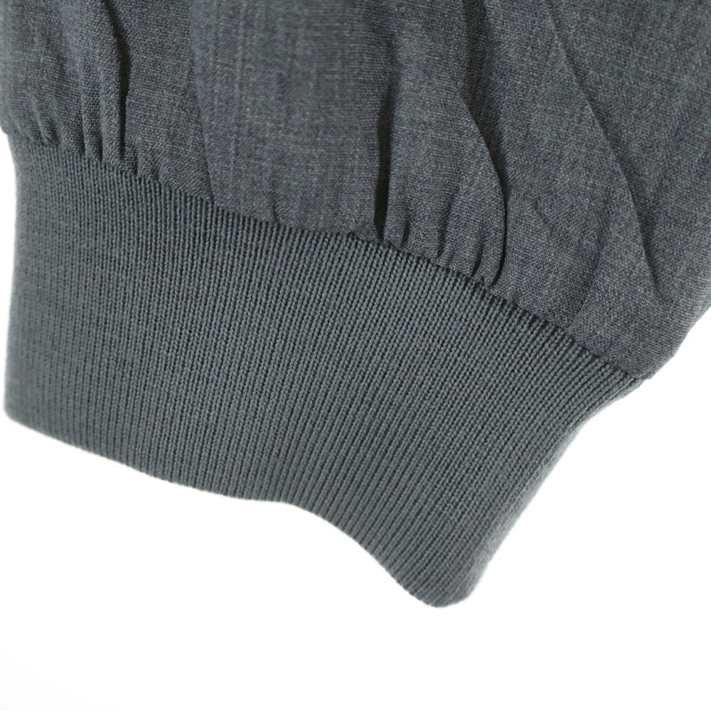 PRADA(プラダ) 25SS ジップアップ ウール トラックジャケット グレー SGC874