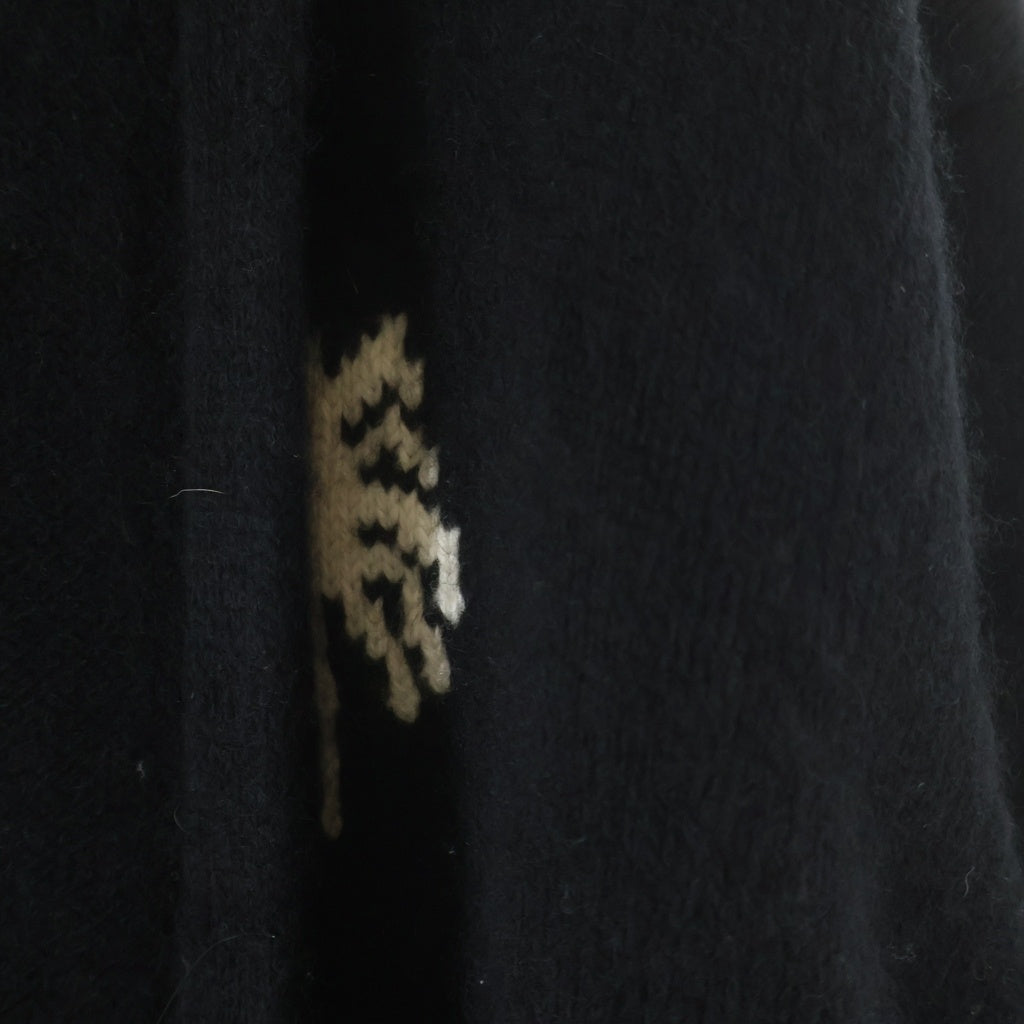 THE ELDER STATESMAN(ザエルダーステーツマン) CASHMERE ISLAND PALM TREE JUMPER KNIT CARDIGAN カシミヤ アイランドパームツリー カシミヤ ジャンパーニット カーディガン 9920800035