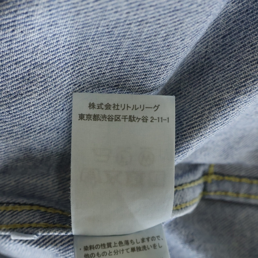 RON HERMAN(ロンハーマン) 2nd Denim Jacket セカンドタイプ リサイクルコットン ユーズド デニム トラッカージャケット インディゴ 4120400018