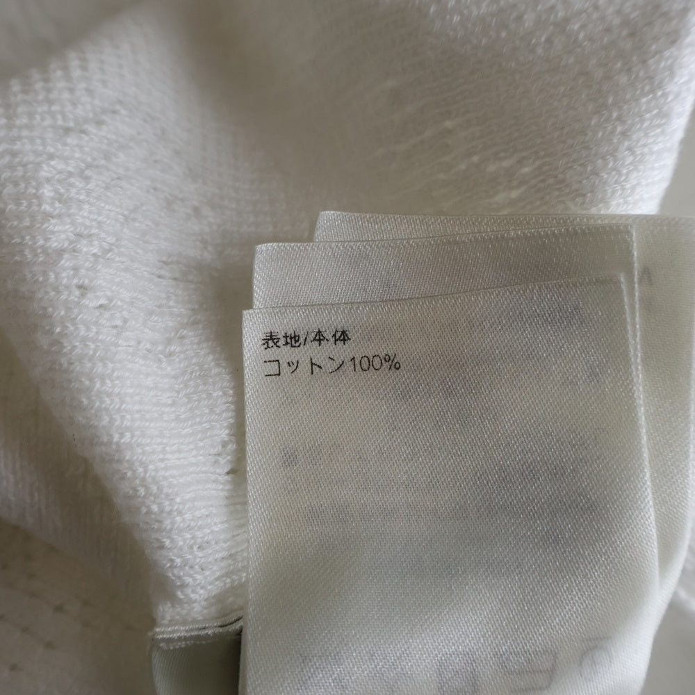 LOUIS VUITTON(ルイヴィトン) 25AW モノグラム ポインテール ショートスリーブ コットン 半袖シャツ ホワイト RM252MQ Y34 HRN44W