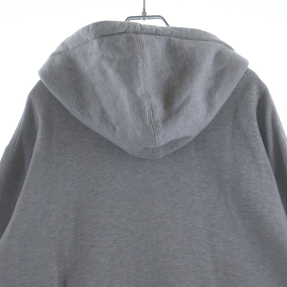 DIOR(ディオール) 3SS COUTURE EMBROIDERED RELAX FIT HOODIE クチュール 刺繍ロゴ スウェットプルオーバーパーカー グレー 243J691A0531