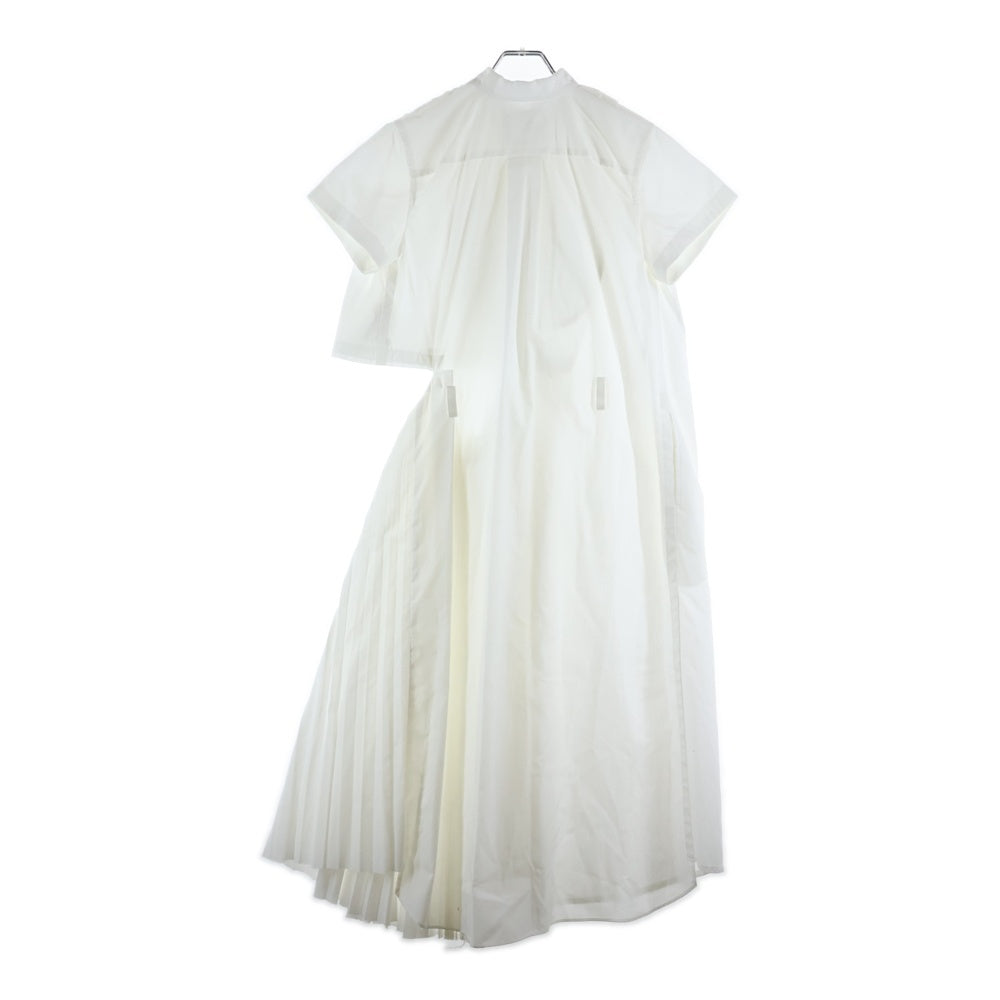 Sacai(サカイ) 20SS White Cutaway Shirt Dress カッタウェイシャツ ワンピース ホワイト レディース 20-04882