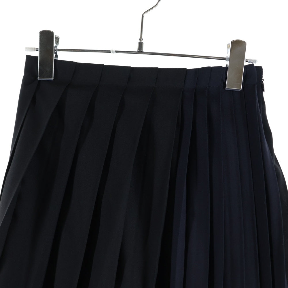Sacai(サカイ) 22AW Suiting Skirt スーチングプリーツスカート ブラック 22-06178 レディース